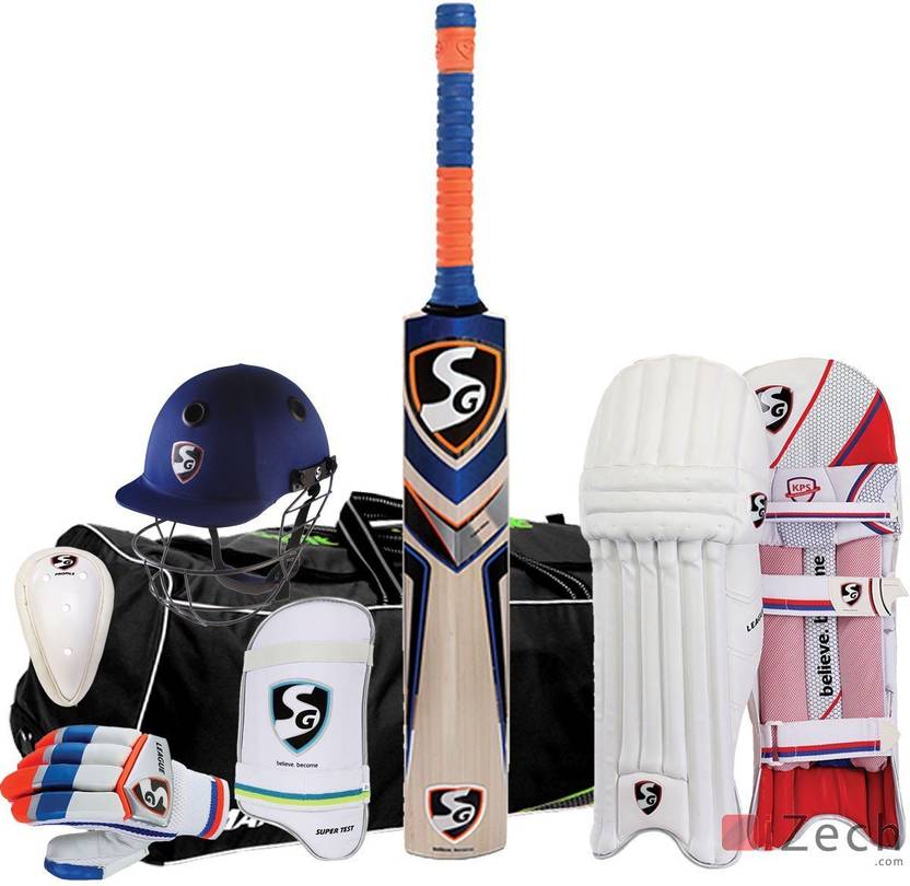 SG Max Cricket Kit Youth Size ( 1115 ) Years Complete Set Cricket Kit