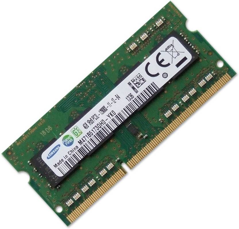 Samsung M471B5173QH0-YK0 DDR3 4 GB (Single Channel) Laptop SODIMM (M471B5173QH0-YK0)