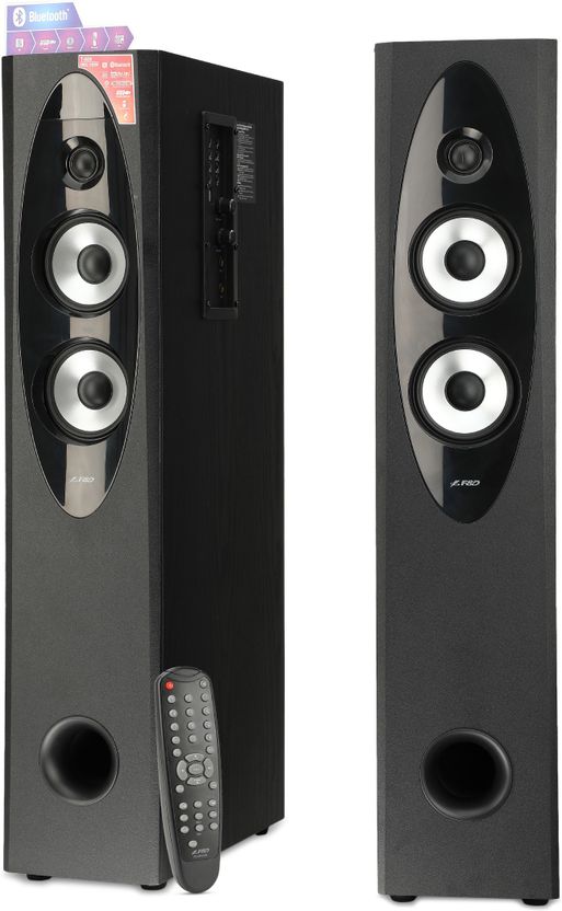 F&D T 60X 220W Bluetooth Tower Speaker (Black) - Image 2