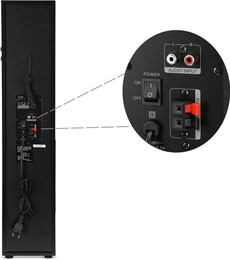F&D T 60X 220W Bluetooth Tower Speaker (Black) - Image 9