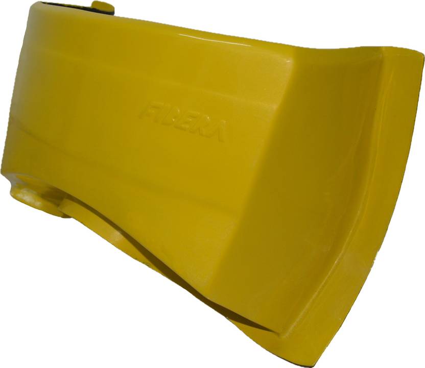 Fibera Luggage Box Yellow Fiber Motorbike Saddlebag