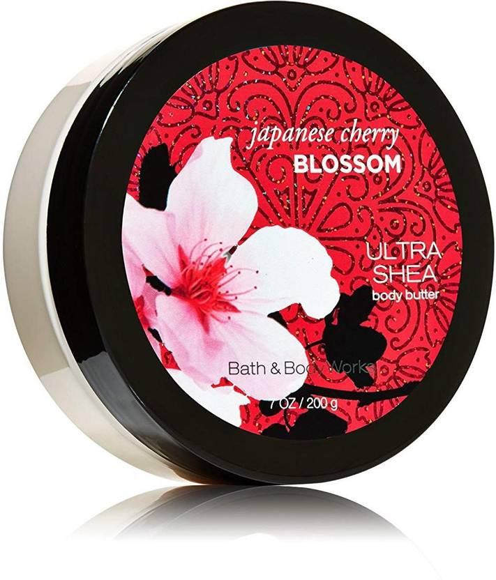 BATH & BODY WORKS Japanese Cherry Blossom Ultra Shea Body Butter 7 oz