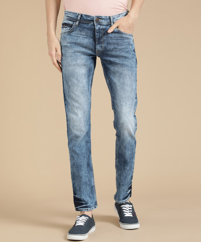 John Players Slim Men Blue Jeans - Buy 