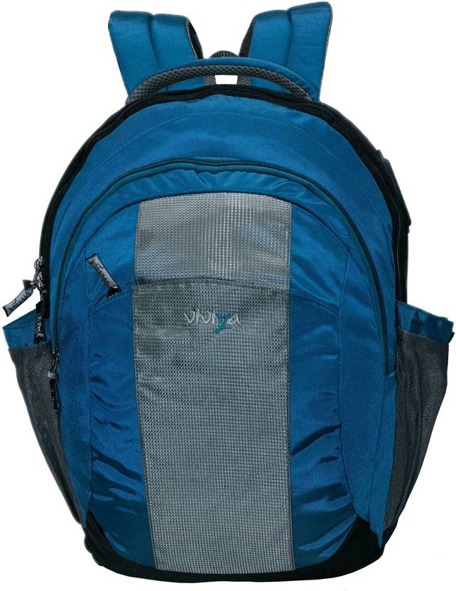 Viviza 15.6 inch Expandable Laptop Backpack A Blue Price in India