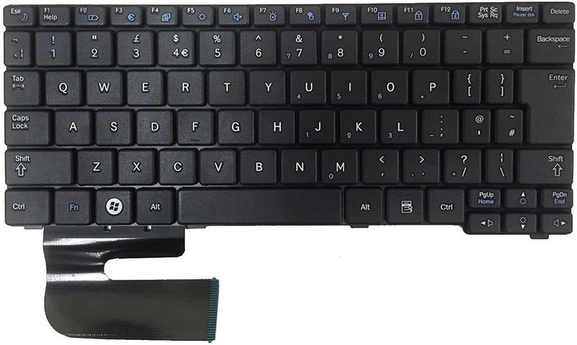 Samsung N143 N145 N148 N150 NB20 NB30 Internal Laptop-size Laptop Keyboard Compatible with Desktop, Laptop, Mac