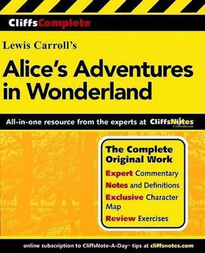 Cliffscomplete Carroll's Alice's Adventures in Wonderland