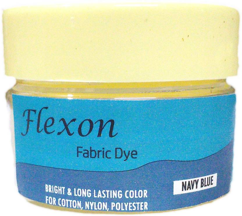 flexon Dye Powdered Fabric Dye (Navy Blue) Dye Powdered Fabric Dye