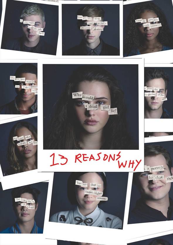13 Reasons Why Tv Series Design Poster for Room & Office (13 Inch X 19 Inch, Rolled) Paper Print