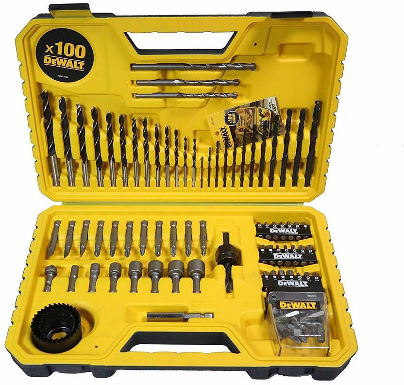 DEWALT DT71563QZ Combination Drill Bit Set, 100 Pieces Price in India