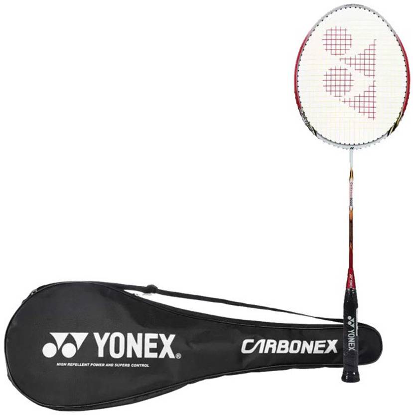 YONEX Carbonex 8000 Plus Red Strung Badminton Racquet Buy YONEX