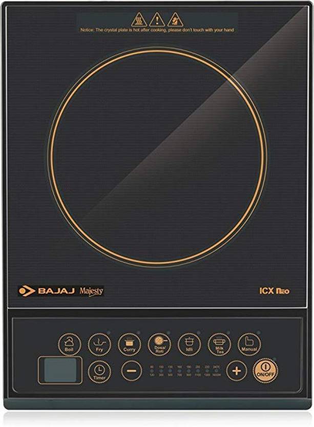 BAJAJ Majesty ICX Neo Induction Cooktop (Black) Induction Cooktop Buy