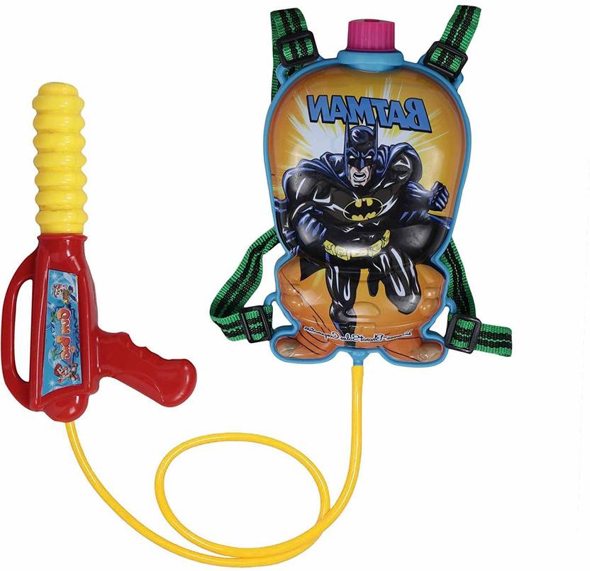 by Batman Holi Pressure Water Gun Pichkari Tank Backpack 1 Litre