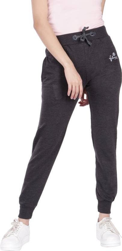 FILMAX® ORIGINALS Self Design Women Grey Track Pants