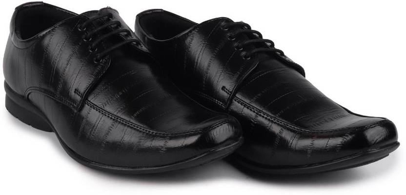 Bata Corporate Lace Up For Men  (Black)