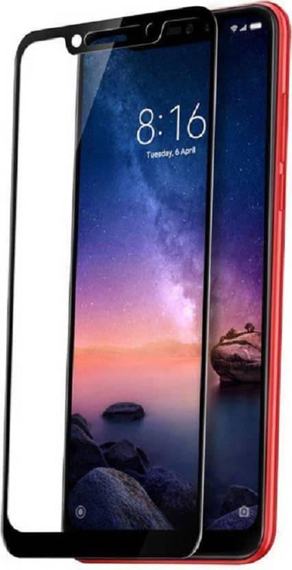 BVR Edge To Edge Tempered Glass for Mi Redmi Note 6 Pro