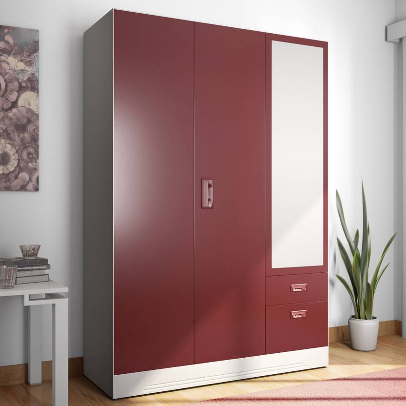 Godrej Interio Slimline Blend Metal Almirah Price in India Buy Godrej