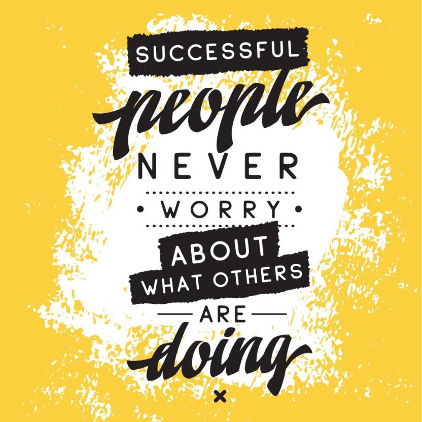 successfull people never worry sticker poster|Motivational Poster ...