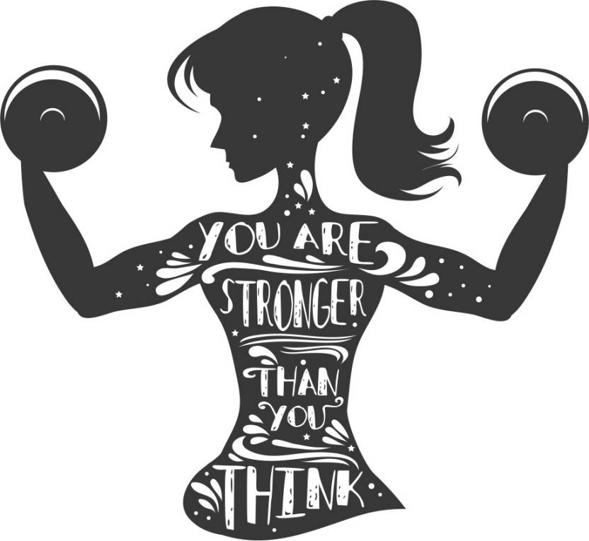 you are stronger sticker poster|Motivational Poster|Inspirational ...