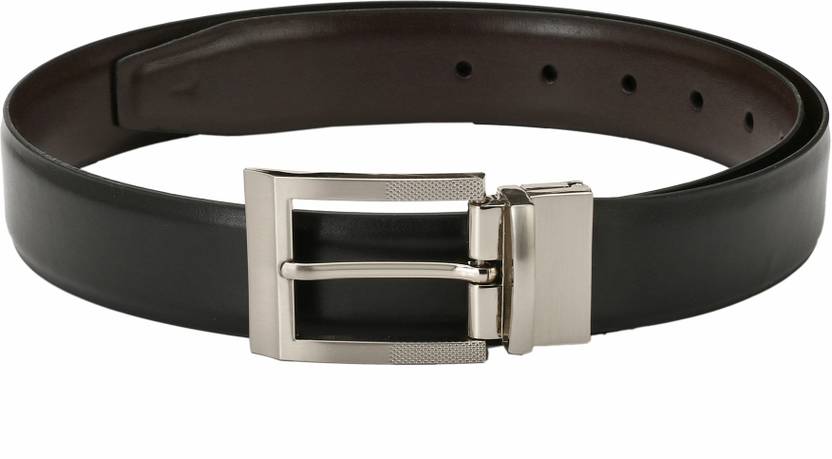 Men Formal Brown, Black Artificial Leather Reversible Belt