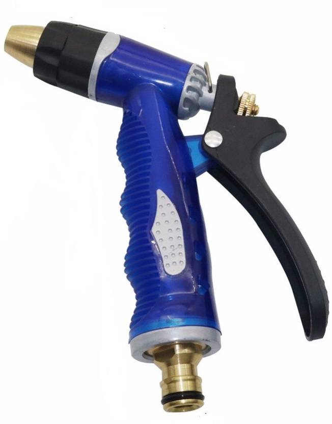 GOCART Brass Nozzle Car/Bike Washing Water Spray Gun In Blue Colour
