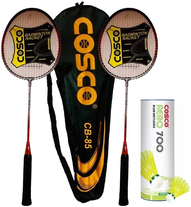 COSCO CB85 Badminton Racquet (Color on Availability) With Aero 700