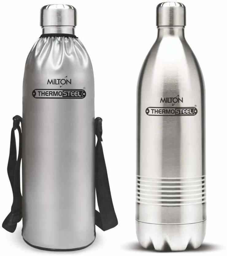 MILTON steel water bottle 2 litre 2000 ml Flask