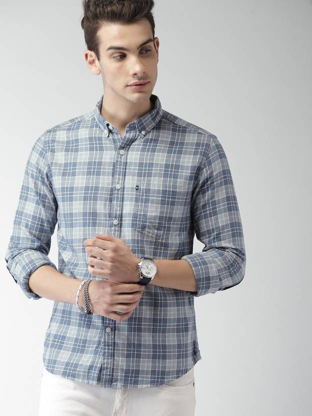 HARVARD Men Regular Fit Checkered Casual Shirt
