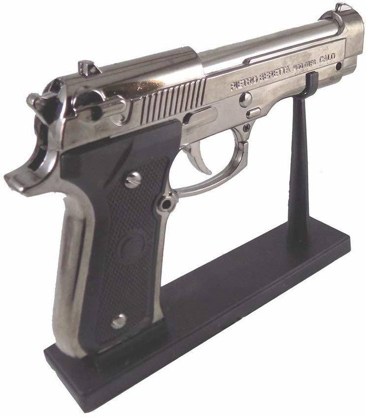 INDIA KA MAAL 9mm Gun lighter pistol metal heavy lighters cigarette
