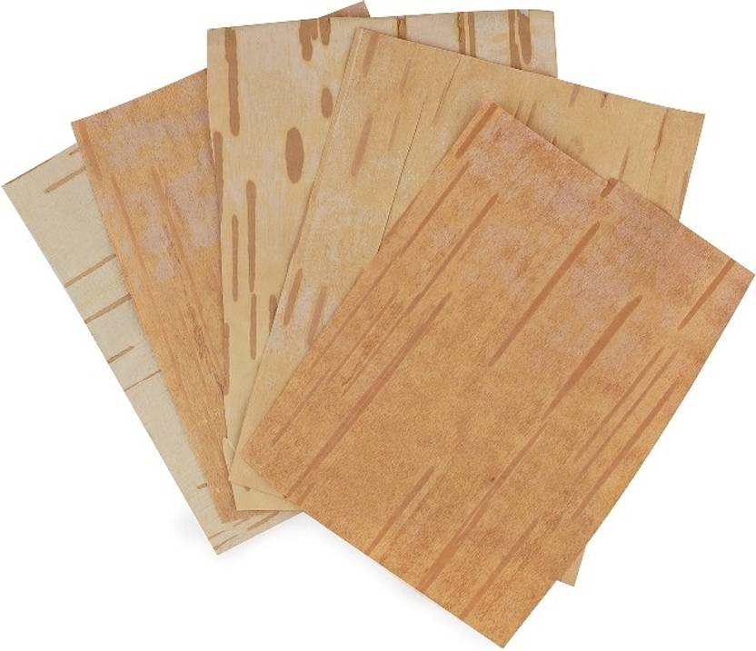 PoojanSamagri Bhojpatra 5 Sheets Wooden Yantra Wooden Yantra