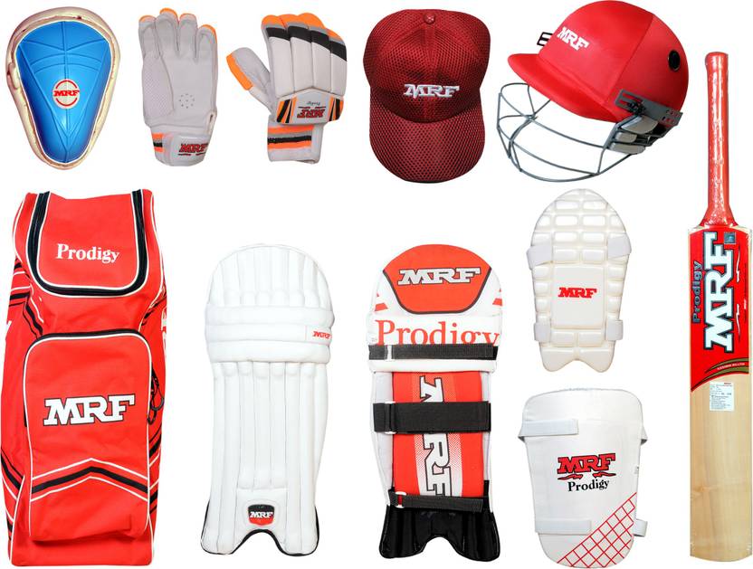 MRF spordy Orignal Kashmir willow With Helmat Cricket Kit Buy MRF