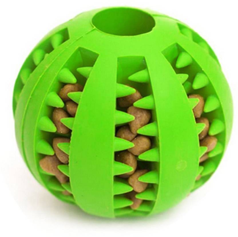 Youstylo Treat Dispensing Chew Ball for Small Dogs and Puppies Rubber Treat Dispensing Toy, Chew Toy, Ball For Dog
