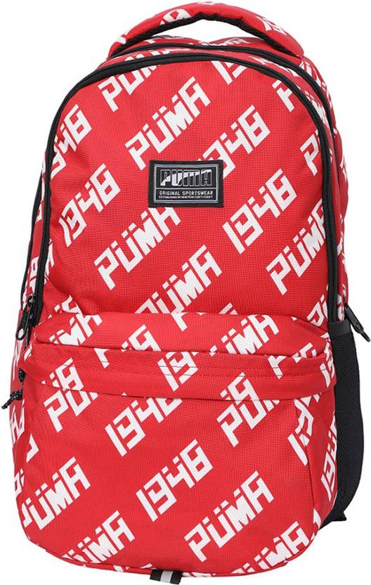 PUMA Academy Backpack 36.096 L Laptop Backpack Ribbon Red AOP Price
