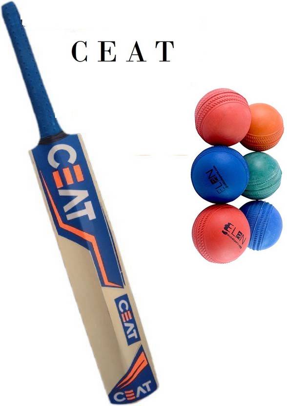 CEAT POPULER CRICKET BAT NEW RUBBER BALL Tennis Kit Buy CEAT POPULER