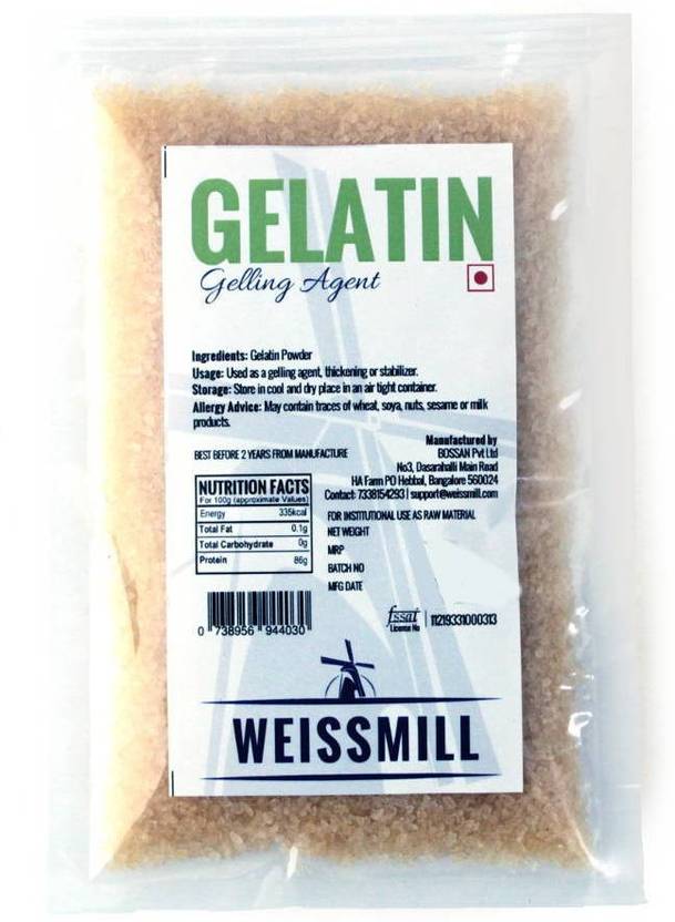 weissmill Gelling Agent Gelatin Crystals Price in India Buy weissmill