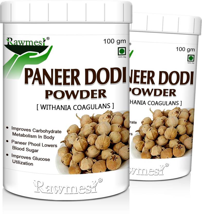 Rawmest Paneer Phool Powder, Paneer Doda, Indian Withania Coagulans, Paneer dodi Powder