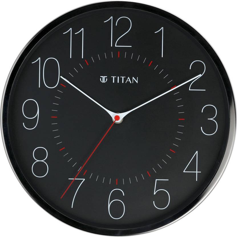 Titan Analog 30 cm X 30 cm Wall Clock Price in India Buy Titan Analog 30 cm X 30 cm Wall Clock