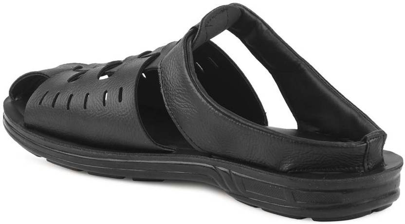 Men PU99000G Stylish Lightweight Daily Durable Comfortable Formal Casuals Black Sports Sandal