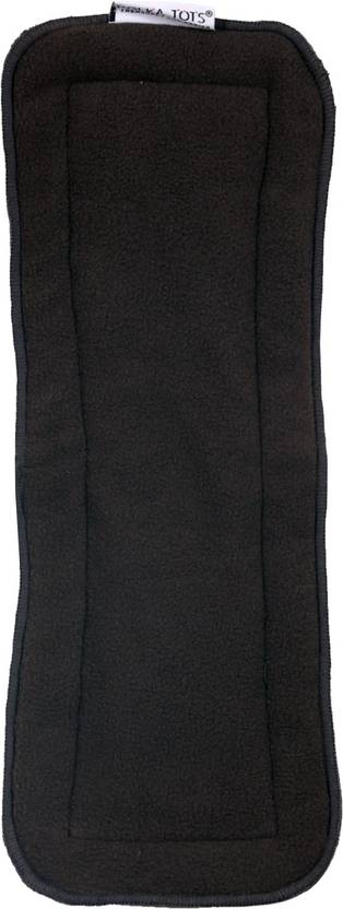POLKA TOTS Reusable Bamboo Charcoal 5 Layers Liner Insert (Pack of 2)
