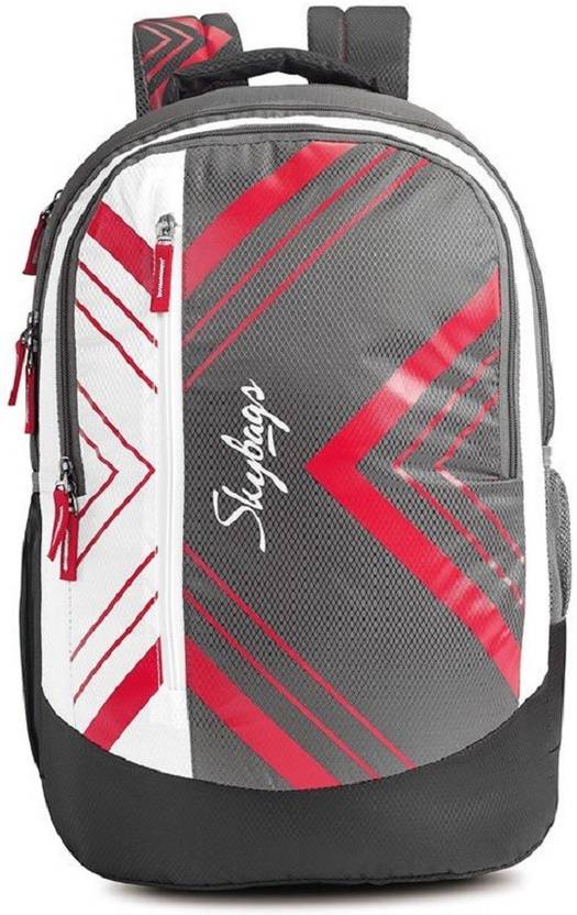SKYBAGS Pogo Extra 35 Ltrs Grey School Backpack 35 L Backpack
