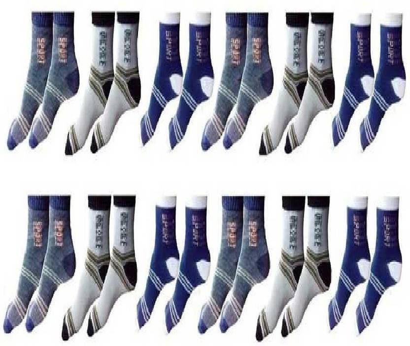 YOUR SHOPPING STORE Men Printed Ankle Length  (Pack of 12)
