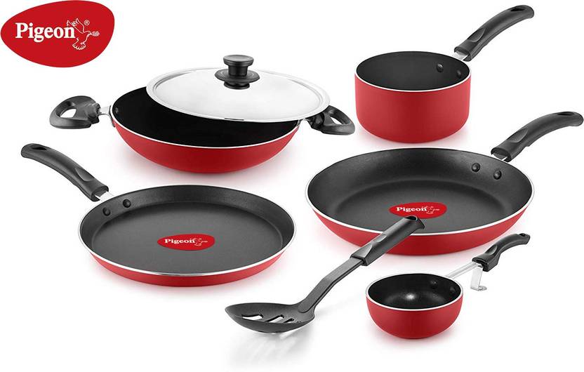 Pigeon Non stick cookware Favourite 7Pcs Gift set NonStick Coated