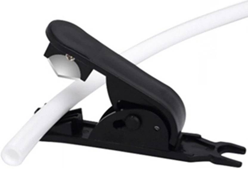 BALRAMA 1pc RO Pipe Cutter Plastic Hose Tubing Scissor Cut for RO Water Purifier Water Filter Tubing Pipe up to 1/4" 3/8" 1/2" with Lock and Release Mechanism Pipe Cutter