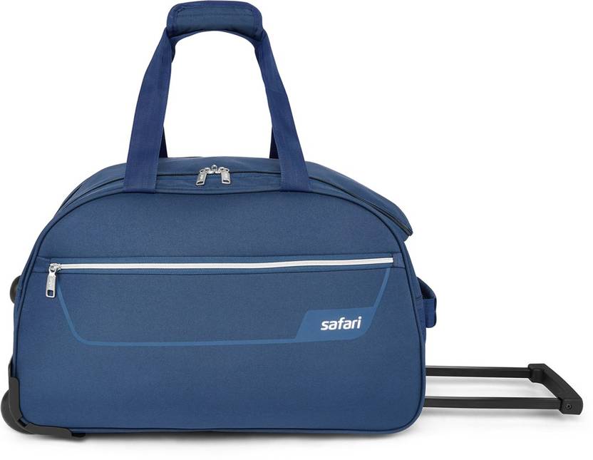 SAFARI ARC 55 RL BLUE DUFFEL TROLLEY BAG Duffel With Wheels (Strolley
