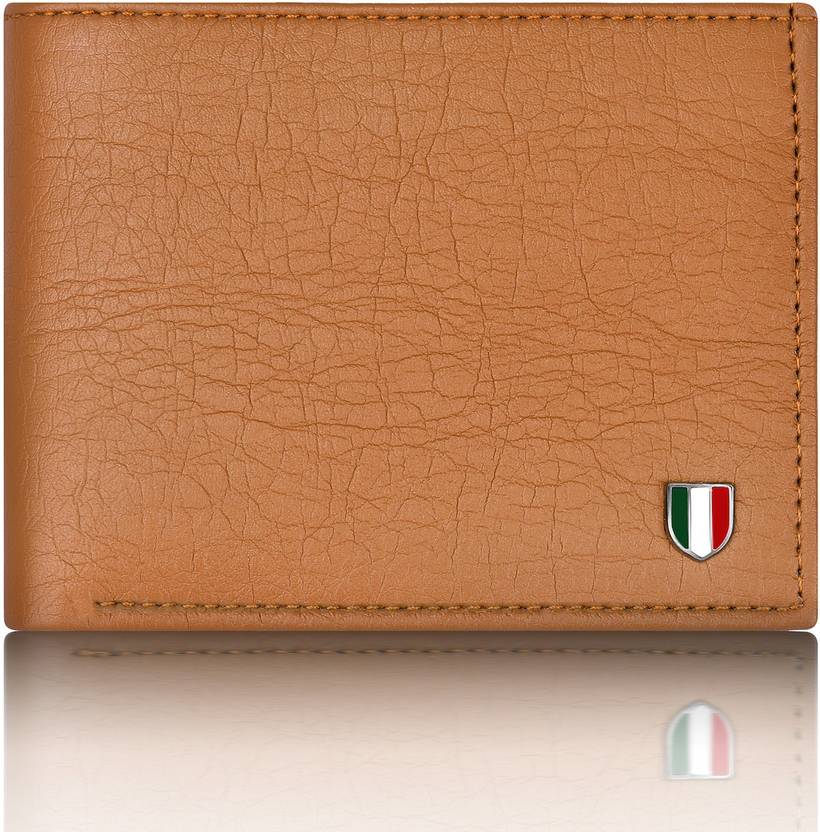 GIOVANNY Men Tan Artificial Leather Wallet