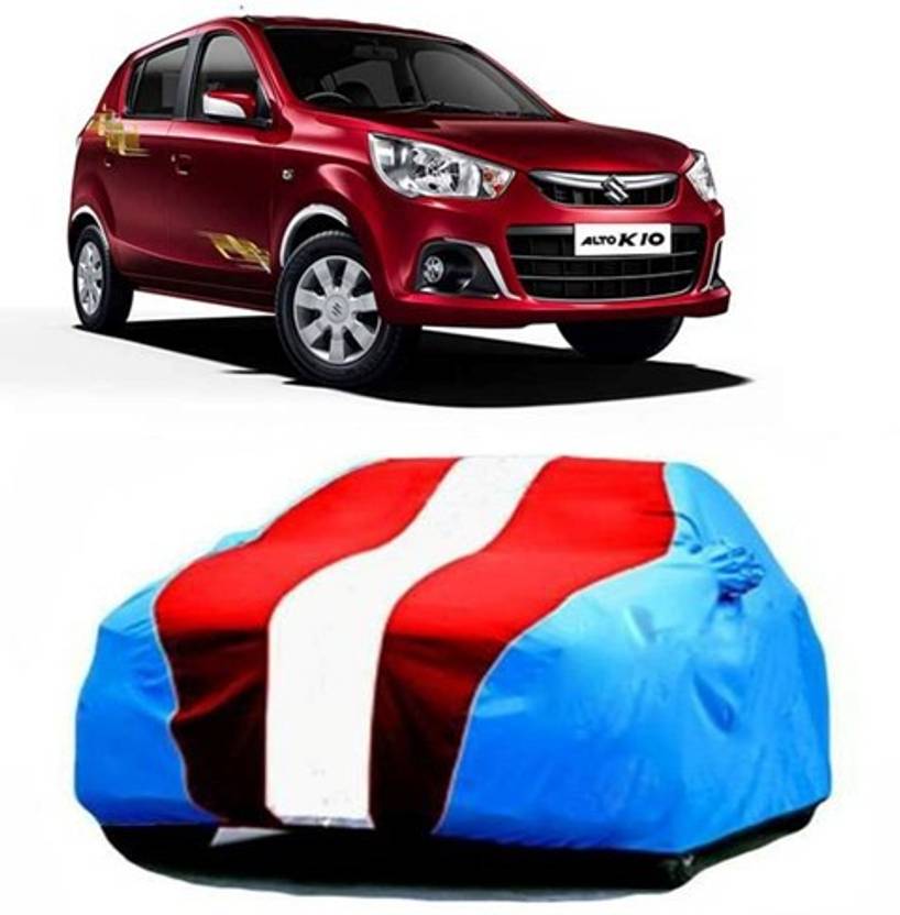 HDSERVICES Car Cover For Maruti Suzuki Alto K10 (With Mirror Pockets)