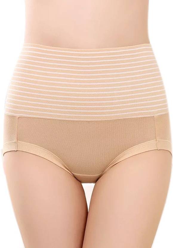 PLUMBURY Women Hipster Beige Panty