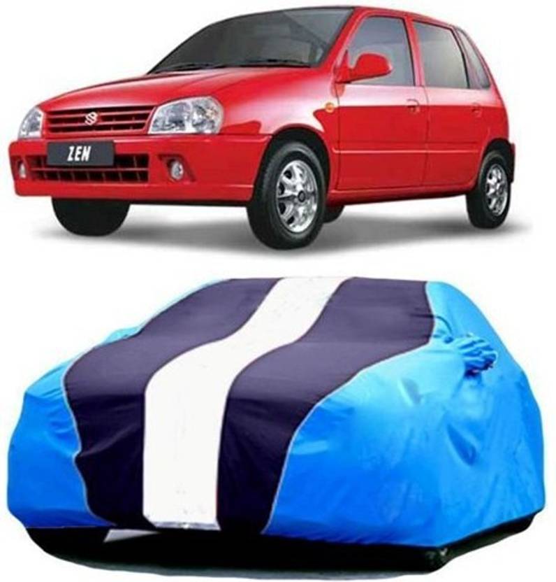 HDSERVICES Car Cover For Maruti Suzuki Zen (With Mirror Pockets)