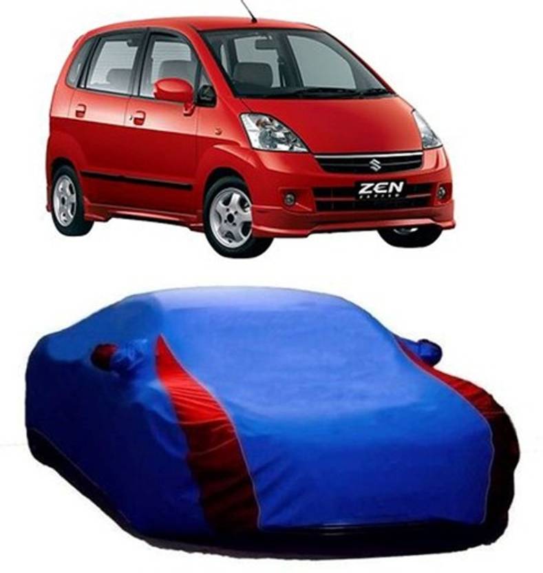 HDSERVICES Car Cover For Maruti Suzuki Zen Estilo (With Mirror Pockets)