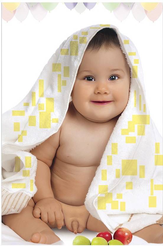 Textured Cute Baby Poster for Pregnant Women & Expecting Mothers
