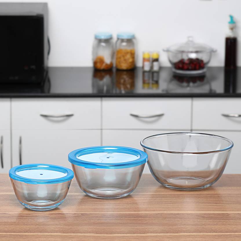 BOROSIL Borosilicate Glass Mixing Bowl Bowl Storage Container,Mixing